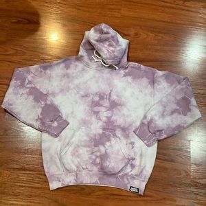 BROKEN PROMISES TIE DYE HOODIE S
